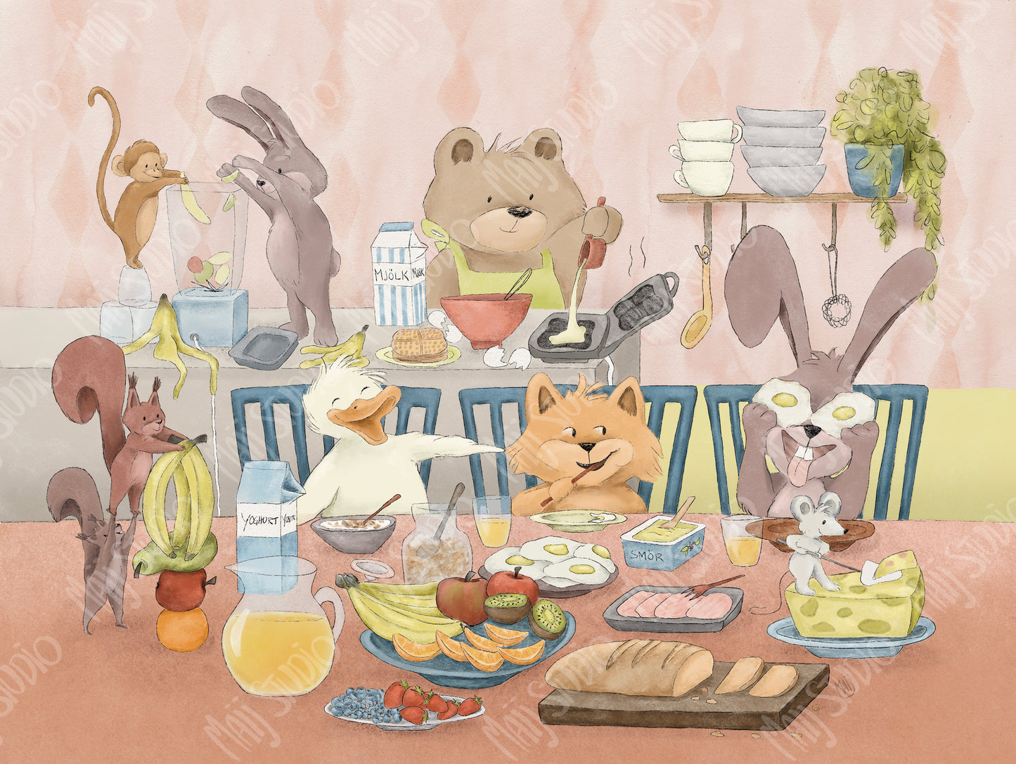 Joy of Breakfast - Part One - Framed