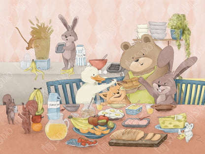 Joy of Breakfast - Part Two - Framed