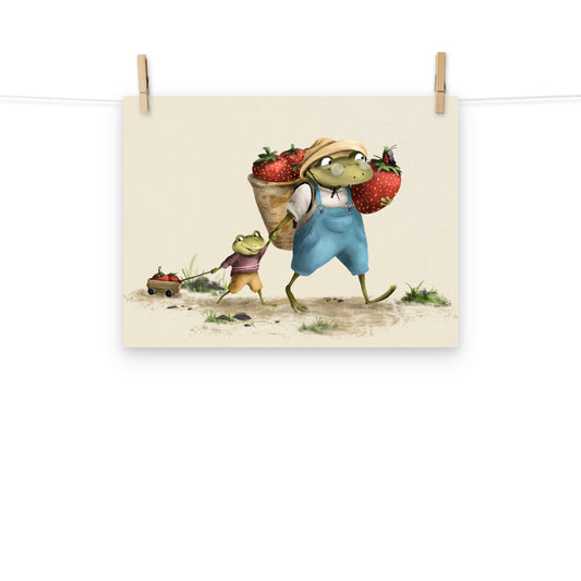 Frogtastic strawberries